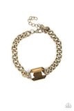 Paparazzi "Command and Conqueror" Brass Bracelet Paparazzi Jewelry