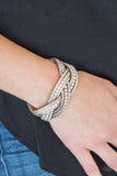 Paparazzi "Bring On The Bling" Brown Wrap Bracelet Paparazzi Jewelry