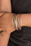 Paparazzi "Zesty Zimbabwe" Copper Bracelet Paparazzi Jewelry