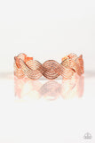 Paparazzi VINTAGE VAULT "Braided Brilliance" Copper Bracelet Paparazzi Jewelry