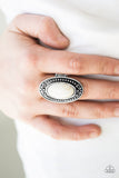 Paparazzi VINTAGE VAULT "Mesa Meadows" White Ring Paparazzi Jewelry