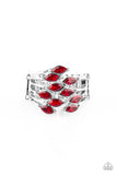 Paparazzi "Five Alarm Fire" Red Ring Paparazzi Jewelry