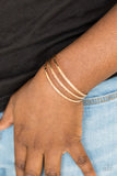 Paparazzi "Eastern Empire" Gold Bracelet Paparazzi Jewelry