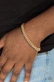 Paparazzi VINTAGE VAULT "Industrial Icon" Gold Bracelet Paparazzi Jewelry