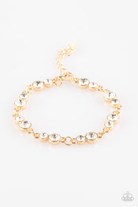 Paparazzi "Twinkle Twinkle Little STARLET" Gold Bracelet Paparazzi Jewelry