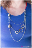 Paparazzi "In A Roundabout Way" necklace Paparazzi Jewelry