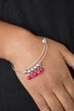 Paparazzi VINTAGE VAULT "All Roads Lead To Roam" Pink Bracelet Paparazzi Jewelry