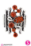 Paparazzi "Organized Chaos - Orange" ring Paparazzi Jewelry