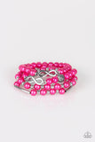 Paparazzi "Limitless Luxury" Pink Bracelet Paparazzi Jewelry