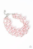 Paparazzi VINTAGE VAULT "Until The End Of TIMELESS" Pink Bracelet Paparazzi Jewelry