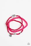 Paparazzi "Really Romantic" Pink Bracelet Paparazzi Jewelry