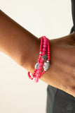 Paparazzi "Really Romantic" Pink Bracelet Paparazzi Jewelry