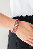 Paparazzi VINTAGE VAULT "Immeasurably Infinite" Pink Bracelet Paparazzi Jewelry