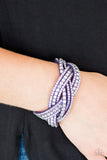 Paparazzi "Bring On The Bling" Purple Wrap Bracelet Paparazzi Jewelry