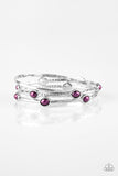 Paparazzi "Bangle Belle" Purple Bracelet Paparazzi Jewelry