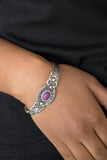 Paparazzi VINTAGE VAULT "Wide Open Mesas" Purple Bracelet Paparazzi Jewelry