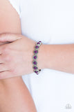 Paparazzi "Globetrotter Goals" Purple Bracelet Paparazzi Jewelry