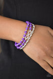 Paparazzi "Immeasurably Infinite" Purple Bracelet Paparazzi Jewelry