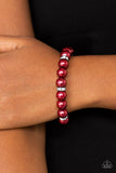 Paparazzi "Exquisitely Elite" Red Bracelet Paparazzi Jewelry