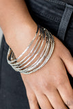 Paparazzi "Urban Sprawl" Silver Bracelet Paparazzi Jewelry