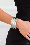 Paparazzi "Sahara Shimmer" FASHION FIX Silver Bracelet Paparazzi Jewelry