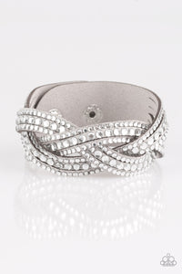 Paparazzi "Bring On The Bling" Silver 107XX Wrap Bracelet Paparazzi Jewelry