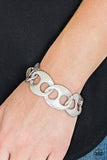 Paparazzi VINTAGE VAULT "Casual Connoisseur" Silver Bracelet Paparazzi Jewelry