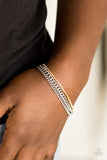 Paparazzi VINTAGE VAULT "Industrial Icon" Silver Bracelet Paparazzi Jewelry