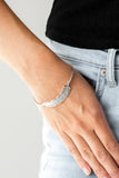 Paparazzi "How Do You Like This FEATHER?" Silver Feather Design Cuff Bracelet Paparazzi Jewelry