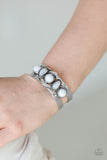 Paparazzi VINTAGE VAULT "Keep On TRIBE-ing" Silver Bracelet Paparazzi Jewelry