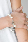 Paparazzi "More Amour" White Bracelet Paparazzi Jewelry