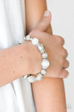 Paparazzi "Once Upon A MARITIME" White Bracelet Paparazzi Jewelry