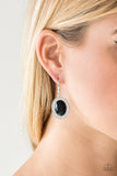 Paparazzi VINTAGE VAULT "Only FAME In Town" Black Earrings Paparazzi Jewelry