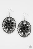 Paparazzi "Absolutely Apothecary" Black Earrings Paparazzi Jewelry