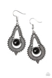 Paparazzi "Zoomin Zumba" Black Earrings Paparazzi Jewelry