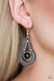 Paparazzi "Zoomin Zumba" Black Earrings Paparazzi Jewelry