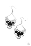 Paparazzi VINTAGE VAULT "Caribbean Royalty" Black Earrings Paparazzi Jewelry