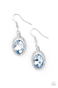 Paparazzi "Imperial SHINE-ness" Blue Earrings Paparazzi Jewelry