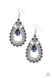 Paparazzi "All About Business" Blue Earrings Paparazzi Jewelry