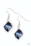 Paparazzi "Glow It Up" Blue Earrings Paparazzi Jewelry