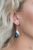 Paparazzi "Easy Elegance" Blue Earrings Paparazzi Jewelry