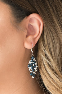 Paparazzi "Famous Fashion" Blue Earrings Paparazzi Jewelry