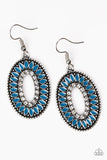 Paparazzi "Fishing For Fabulous" Blue Earrings Paparazzi Jewelry