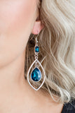 Paparazzi "Priceless" Blue Earrings Paparazzi Jewelry