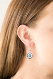 Paparazzi "Badlands Buttercup" Blue Turquoise Earrings Paparazzi Jewelry