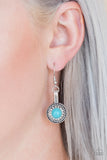 Paparazzi "Simply Stagecoach" Blue Earrings Paparazzi Jewelry