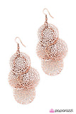 Paparazzi "Penny Lane" Copper Earrings Paparazzi Jewelry