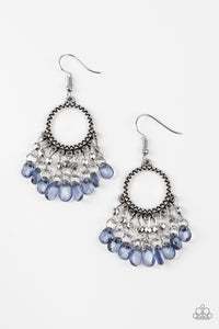 Paparazzi "Paradise Palace" Blue Earrings Paparazzi Jewelry