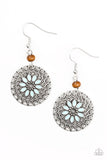 Paparazzi "Honolulu Harmony" Blue Earrings Paparazzi Jewelry