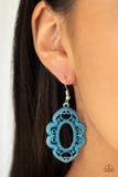 Paparazzi "Mantras and Mandalas" Blue Earrings Paparazzi Jewelry